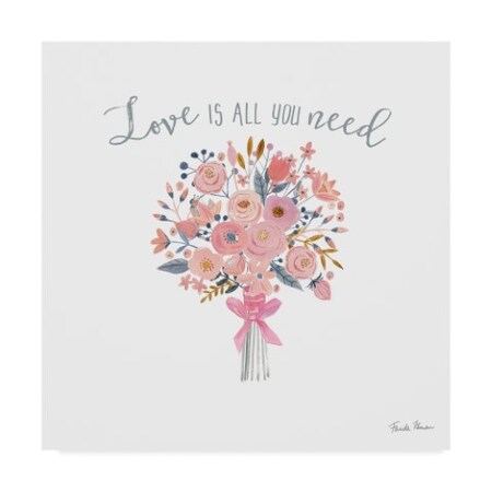 Trademark Fine Art Farida Zaman 'It Takes Two Vi' Canvas Art, 35x35 WAP09770-C3535GG